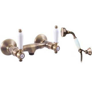 Смеситель для душа Rav Slezak Morava Retro MK580.5/2SM бронза